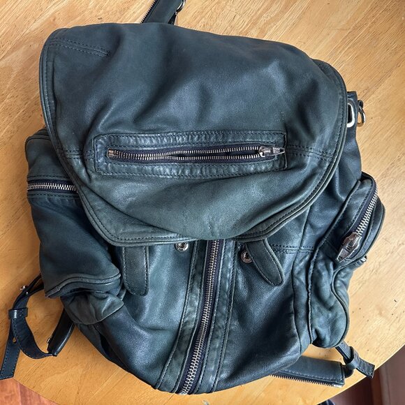 Alexander Wang Marti 2 Way Shoulder Backpack Leather/Lambs Skin main image 6
